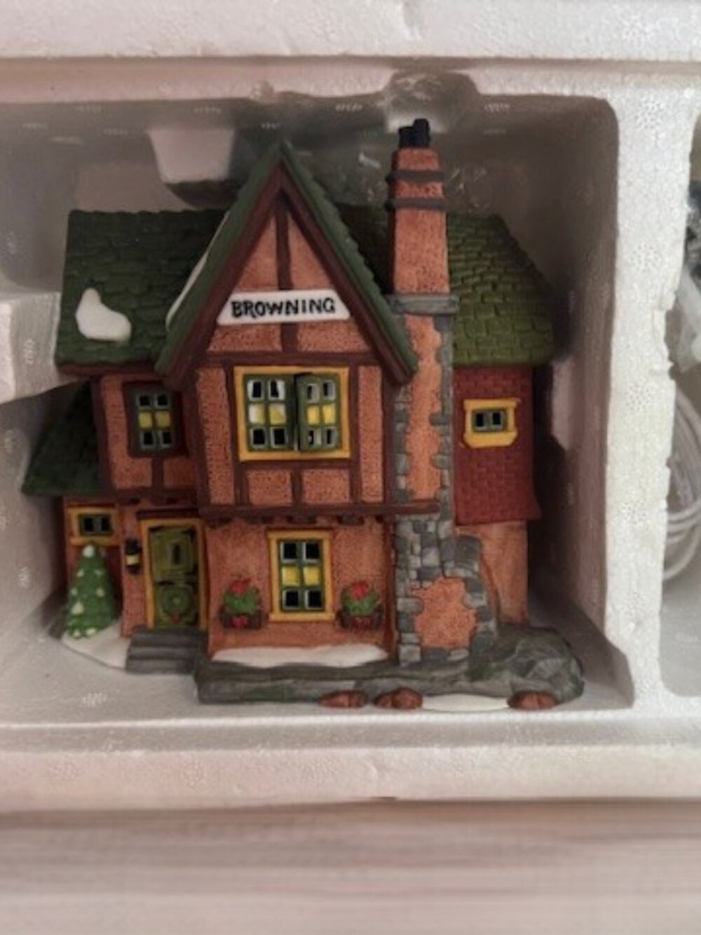 Dept 56 Heritage Village Collection Dickens’ Village Series “Browning Cottage”